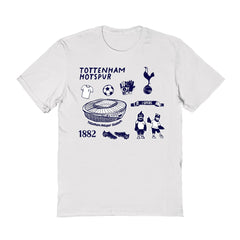 Tottenham Hotspur Vive La Fete Women's Impressions Icons T-Shirt / Soccer Online
