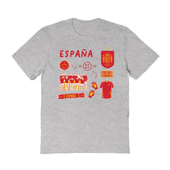 Spain National Team Vive La Fete Women's Impressions Icons T-Shirt / Soccer On sale