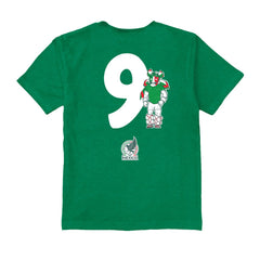 Raúl Jiménez Mexico National Team Vive La Fete Youth Player Name & Number Stadium Style T-Shirt / Soccer On sale