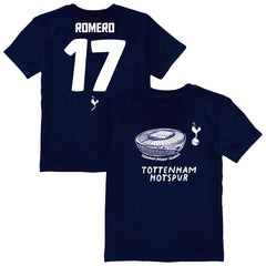 Cristian Romero Tottenham Hotspur Vive La Fete Youth Player Name & Number Stadium Style T-Shirt / Soccer New