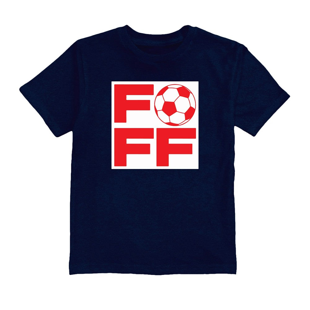 France National Team Vive La Fete Youth FFF Logo T-Shirt / Soccer Hot sale