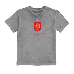 Spain National Team Vive La Fete Youth Color Badge T-Shirt / Soccer New