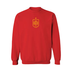 Spain National Team Vive La Fete Women's Color Badge Sweatshirt / Soccer On sale