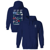 France National Team Vive La Fete Women's Soccer Field Fleece Hood / Soccer On sale