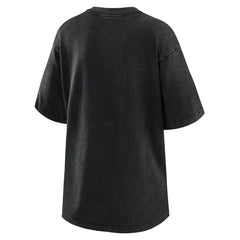 Detroit Tigers WEAR by Erin Andrews Women's Oversized Boyfriend T-Shirt - Black