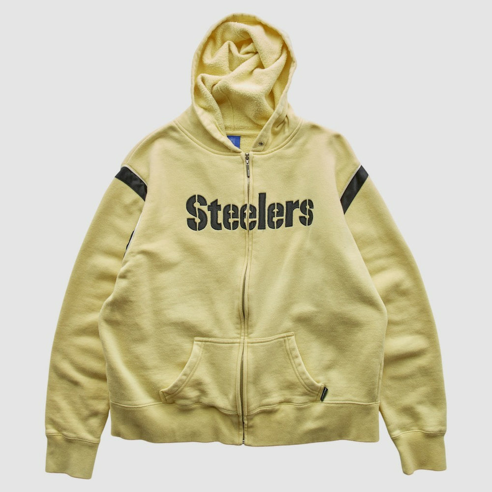 NFL Pittsburgh Steelers Reebok 2000s Hooded Full Zip Sweatshirt