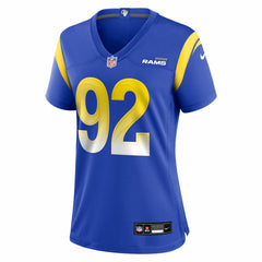 NFL Los Angeles Rams Harrison Mevis Women's Team Game Jersey