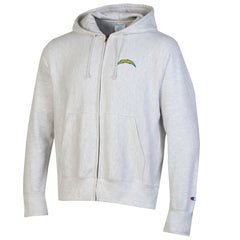 NFL Los Angeles Chargers Reverse Weave Full-Zip Hoodie