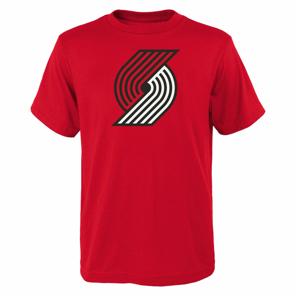 Portland Trail Blazers Outerstuff Youth Primary Logo T-Shirt - Red sale