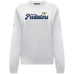 Nashville Predators Levelwear Women's Yvette Big Script Tri-Blend Sweatshirt
