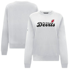 New Jersey Devils Levelwear Women's Yvette Big Script Tri-Blend Sweatshirt