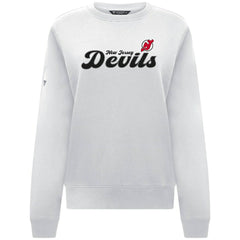New Jersey Devils Levelwear Women's Yvette Big Script Tri-Blend Sweatshirt