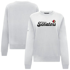 Ottawa Senators Levelwear Women's Yvette Big Script Tri-Blend Sweatshirt