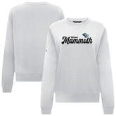 Utah Mammoth Levelwear Women's Yvette Big Script Tri-Blend Sweatshirt