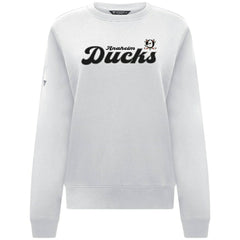 Anaheim Ducks Levelwear Women's Yvette Big Script Tri-Blend Sweatshirt
