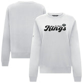 Los Angeles Kings Levelwear Women's Yvette Big Script Tri-Blend Sweatshirt