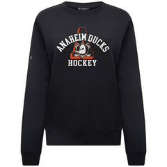 Anaheim Ducks Levelwear Women's Yvette Limelight Big Letter Sweatshirt