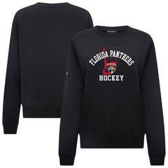 Florida Panthers Levelwear Women's Yvette Limelight Big Letter Sweatshirt