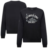 Los Angeles Kings Levelwear Women's Yvette Limelight Big Letter Sweatshirt