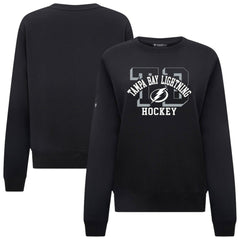 Tampa Bay Lightning Levelwear Women's Yvette Limelight Big Letter Sweatshirt