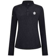 Toronto Maple Leafs Levelwear Women's Spike Raglan Quarter-Zip Top
