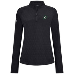 Dallas Stars Levelwear Women's Spike Raglan Quarter-Zip Top