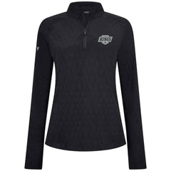 Los Angeles Kings Levelwear Women's Spike Raglan Quarter-Zip Top