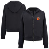 Calgary Flames Levelwear Women's Judd Raglan Full-Zip Hoodie