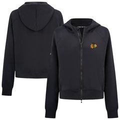 Chicago Blackhawks Levelwear Women's Judd Raglan Full-Zip Hoodie