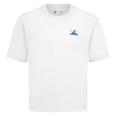 Atlanta Braves Levelwear Panoramic Luxe Signature Knit T-Shirt - White