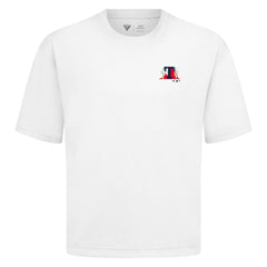 Texas Rangers Levelwear Luxe Signature Knit T-Shirt - White