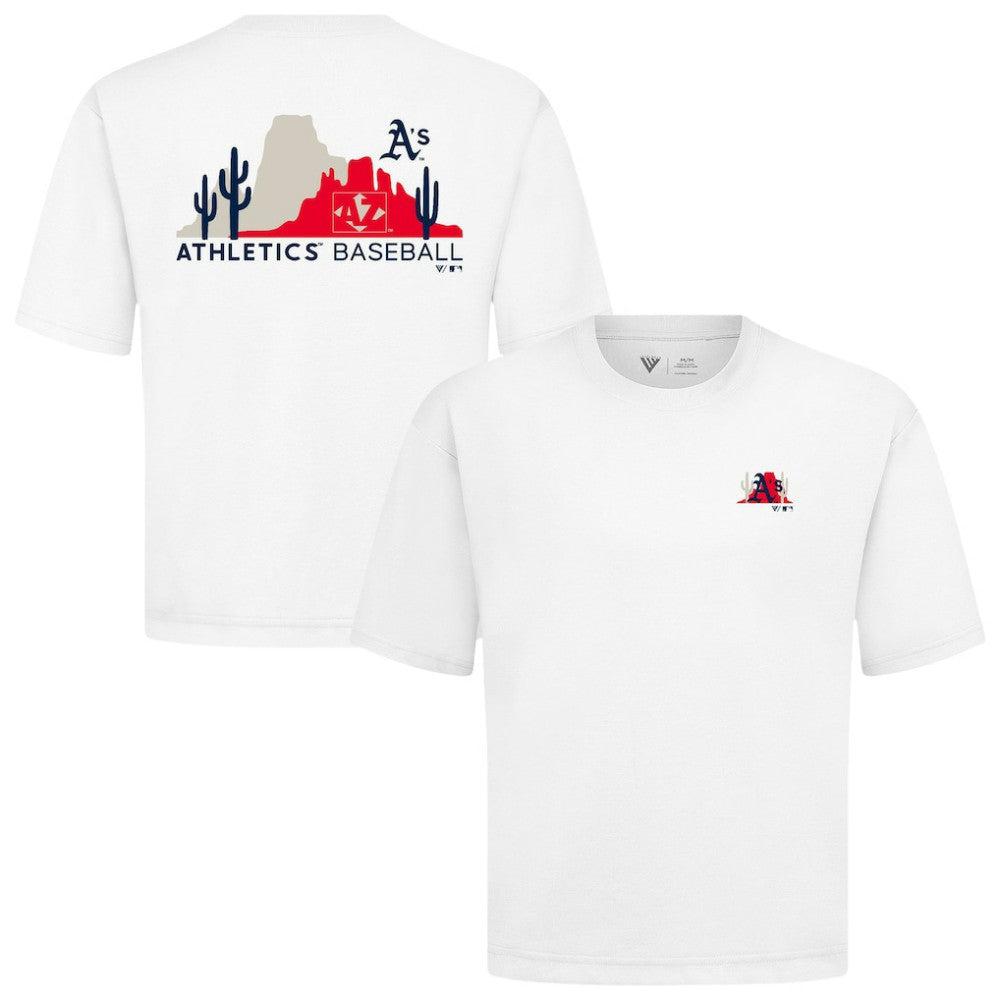 Athletics Levelwear Luxe Signature Knit T-Shirt - White