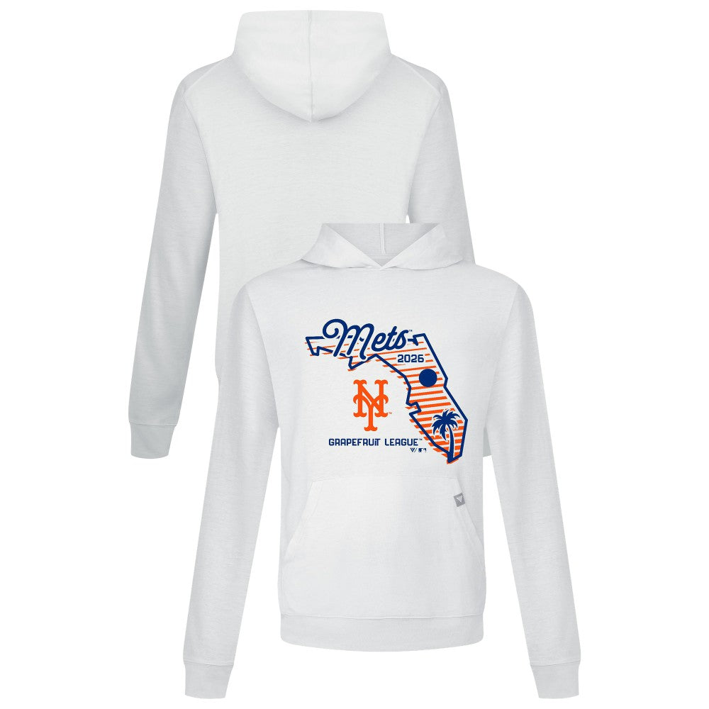 New York Mets Levelwear Sunrise Relay Hoodie - White