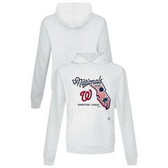 Washington Nationals Levelwear Sunrise Relay Hoodie - White
