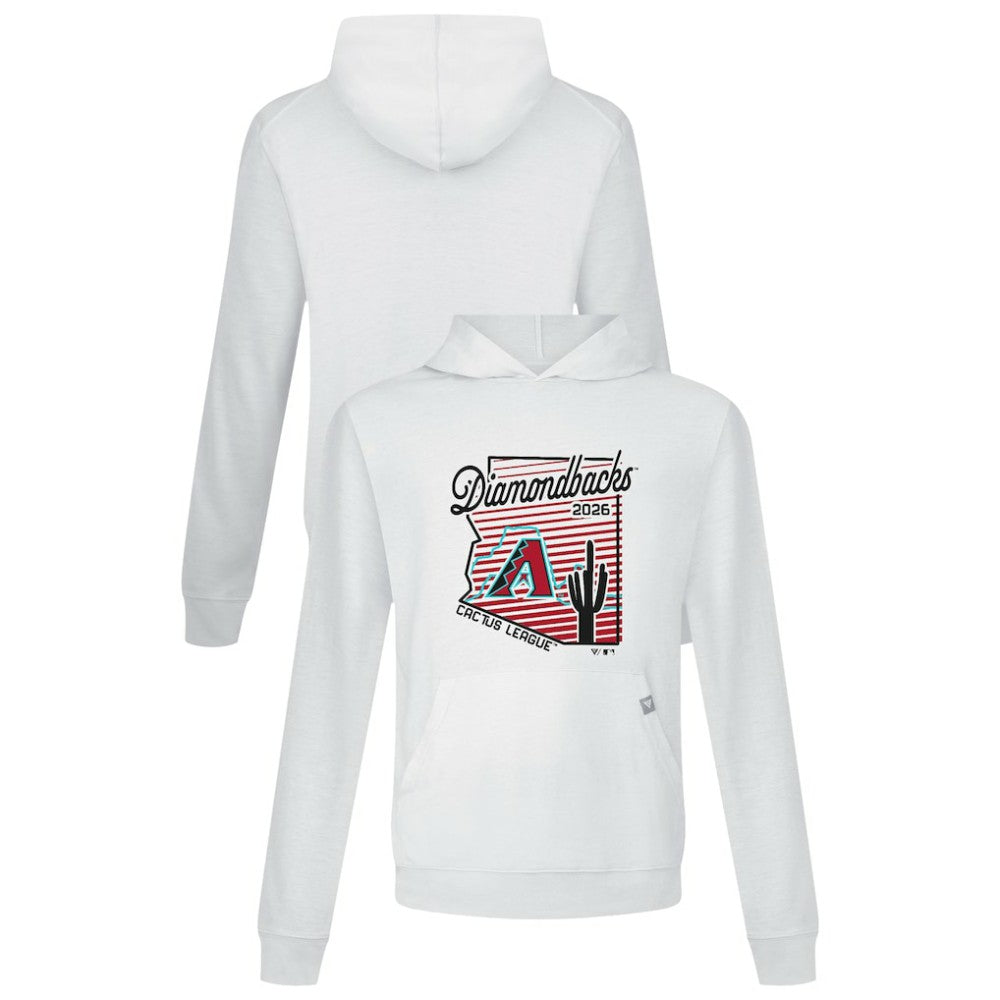 Arizona Diamondbacks Levelwear Sunrise Relay Hoodie - White