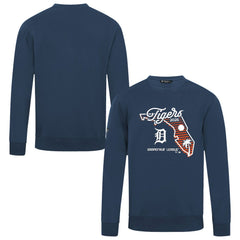 Detroit Tigers Levelwear Zane Sunrise Sweatshirt - Navy