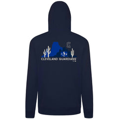 Cleveland Guardians Levelwear Panoramic Podium Hoodie - Navy