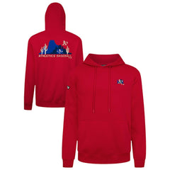 Athletics Levelwear Panoramic Podium Hoodie - Red