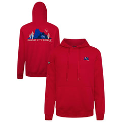 Kansas City Royals Levelwear Panoramic Podium Hoodie - Red