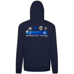 Minnesota Twins Levelwear Panoramic Podium Hoodie - Navy