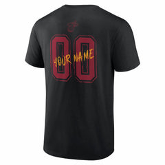 Miami Heat Big & Tall Hustle Personalized Name & Number T-Shirt - Black cheap