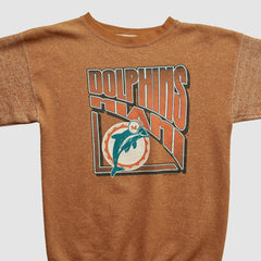 NFL Miami Dolphins Logo 7 90s Pullover Sweatshirt