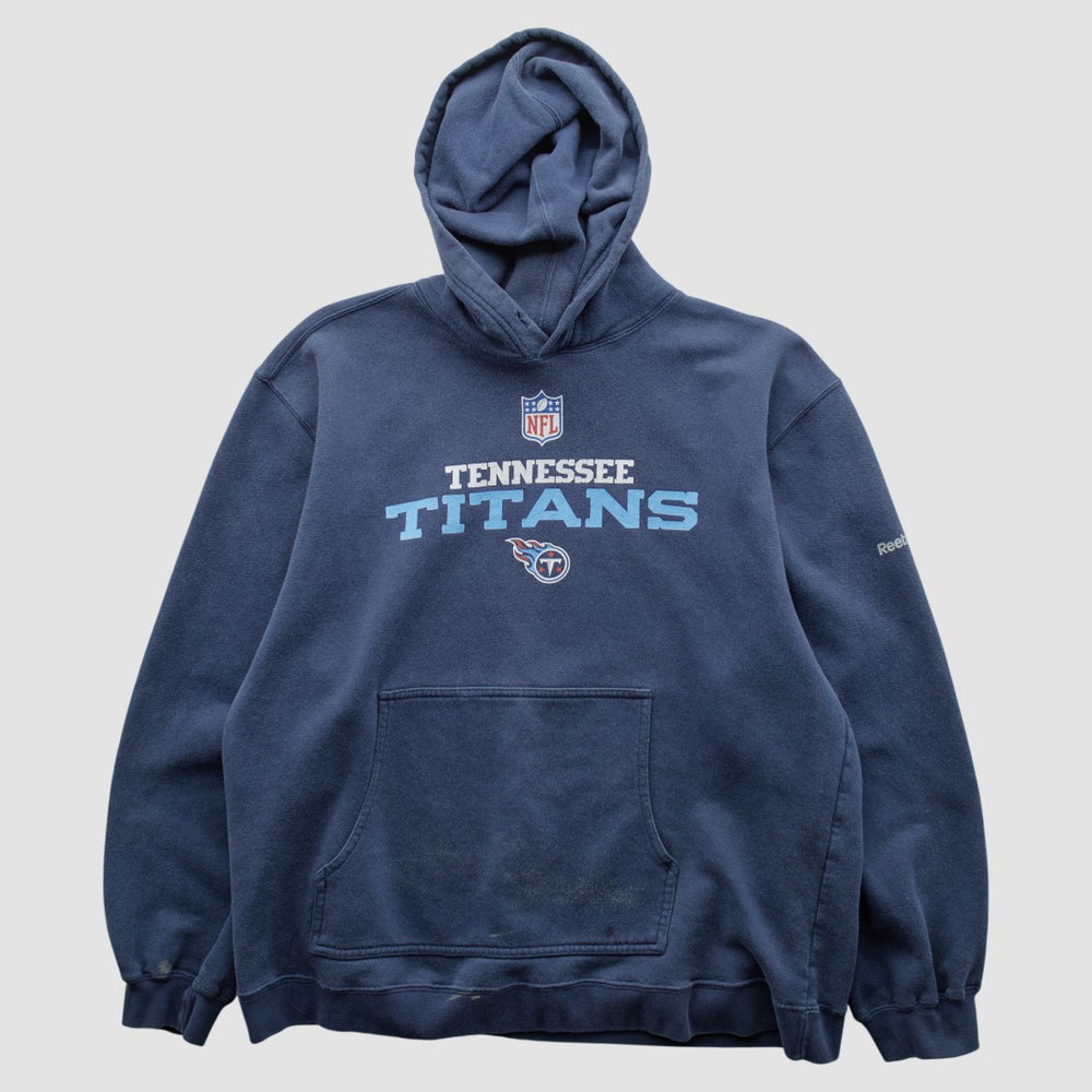 NFL Tennessee Titans Reebok 2000s Hooded Pullover Sweatshirt