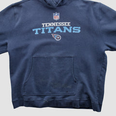 NFL Tennessee Titans Reebok 2000s Hooded Pullover Sweatshirt