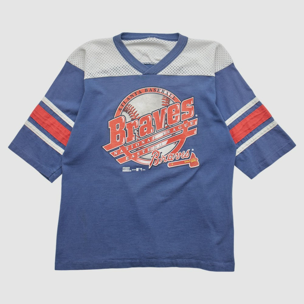 Atlanta Braves 1996 T-shirt - Blue Vintage