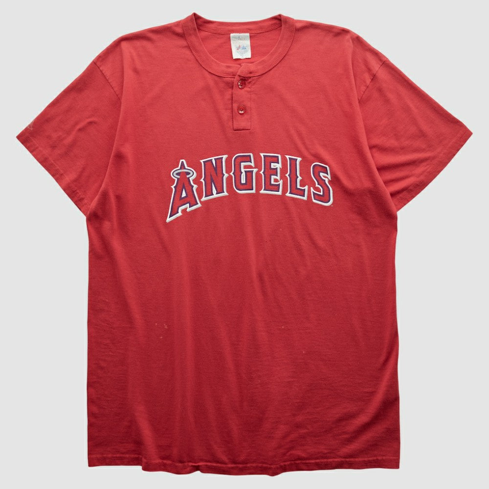 Los Angeles Angels Genuine Merchandise 2000s T-shirt - Red Vintage