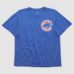 Chicago Cubs Majestic 2010s T-shirt - Blue Vintage
