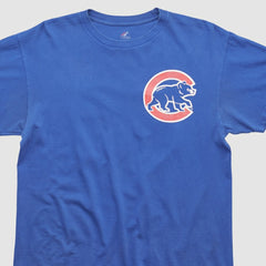 Chicago Cubs Majestic 2010s T-shirt - Blue Vintage