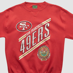 NFL San Francisco 49ers Home Team Advantage 90s Pullover Sweatshirt