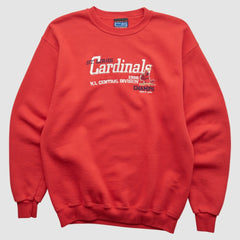 St. Louis Cardinals CS Sportswear 1996 Pullover Sweatshirt - Red Vintage